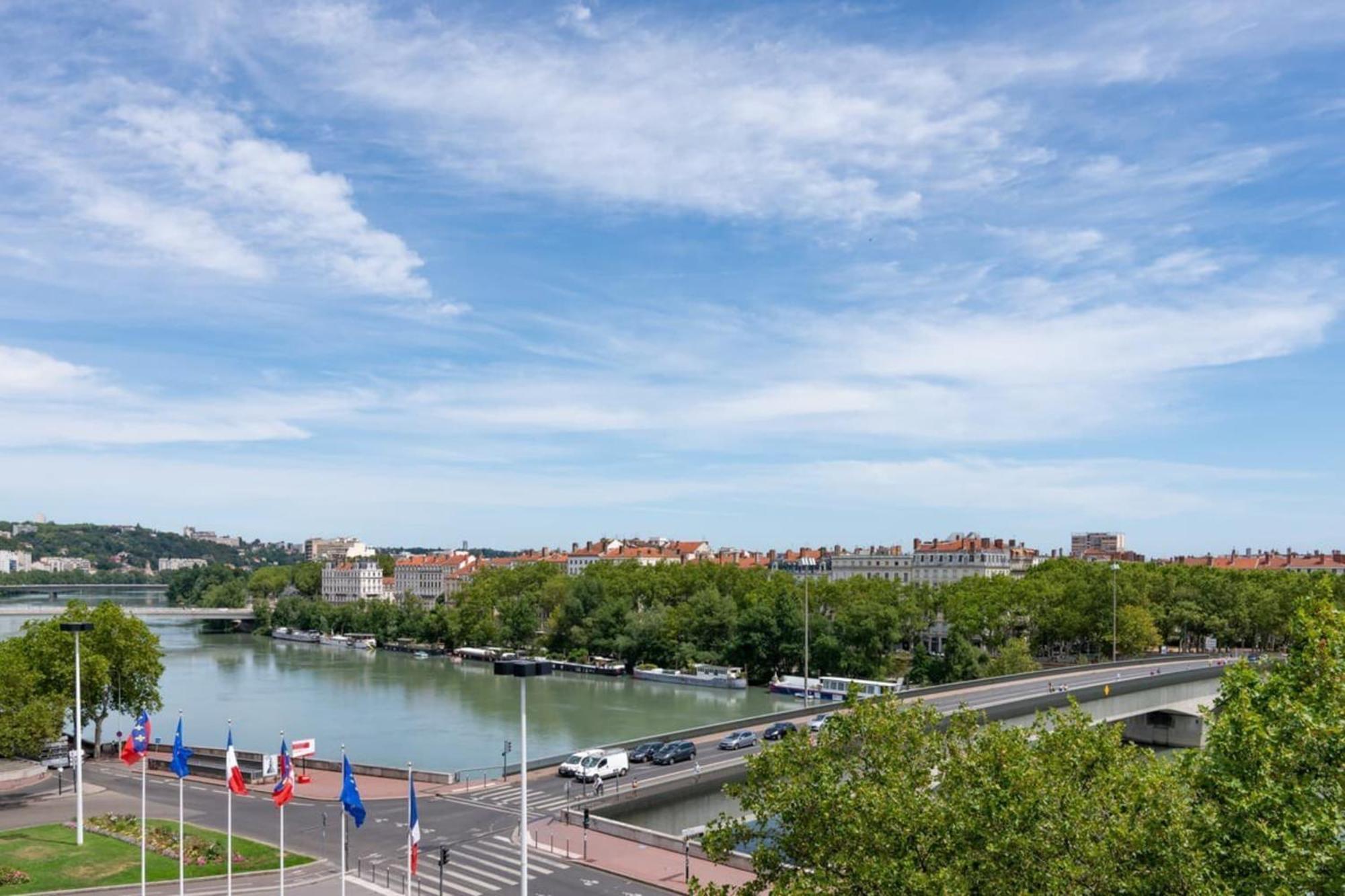 Le Central Rhone 2 - Vue Grandiose - Lyon Eksteriør bilde